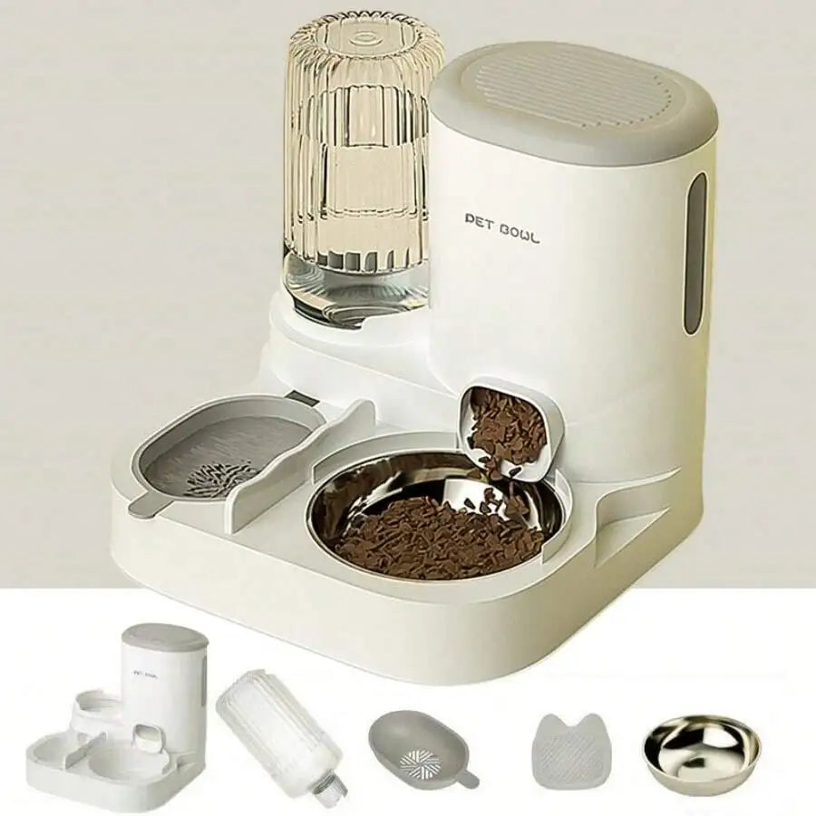 PetroNexus™ 2-in-1 Automatic Cat Feeder & Water Dispenser