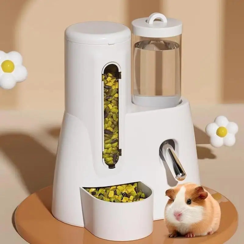 PetroNexus™ 2-in-1 Small Pet Feeder & Water Dispenser