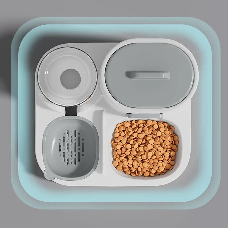 PetroNexus™ 2-in-1 Pet Feeding & Water Bowl Set