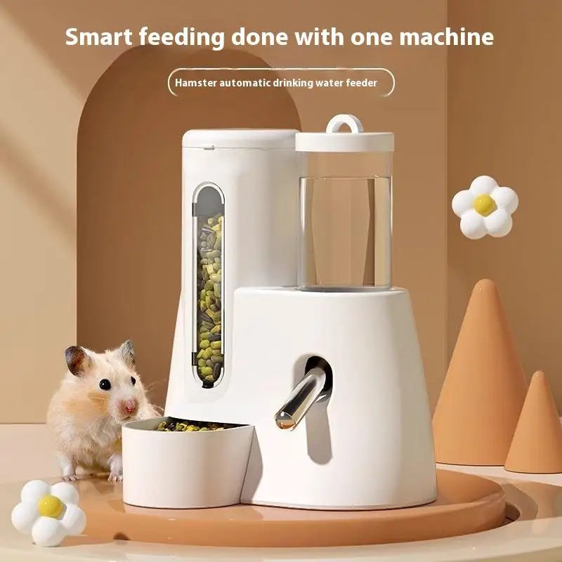 PetroNexus™ 2-in-1 Small Pet Feeder & Water Dispenser