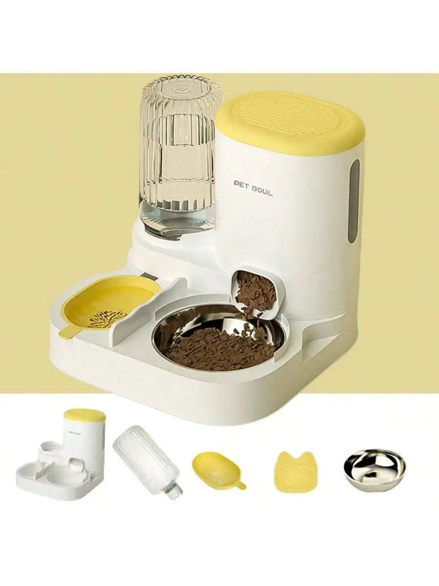 PetroNexus™ 2-in-1 Automatic Cat Feeder & Water Dispenser