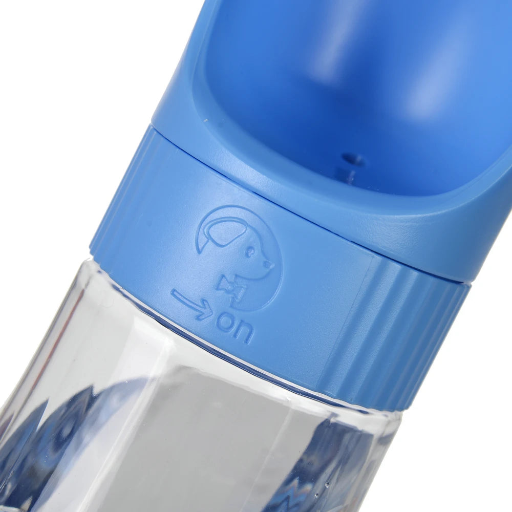 PetroNexus™ Portable Dog Water Bottle & Food Container — 2-in-1 Travel Bottle for Walking, Leak-Proof (Cats & Dogs)