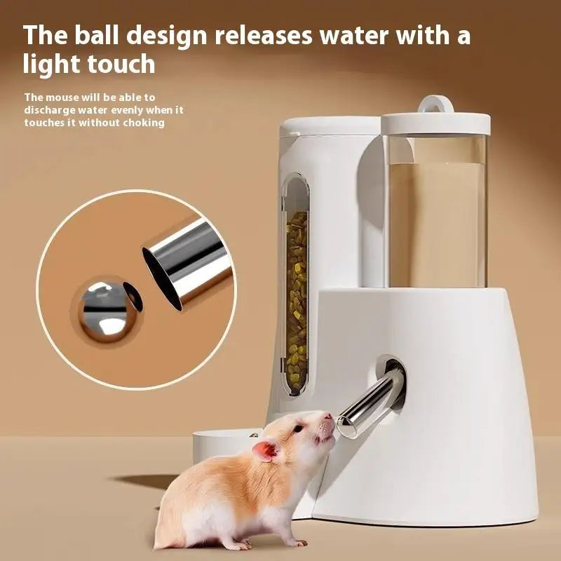 PetroNexus™ 2-in-1 Small Pet Feeder & Water Dispenser