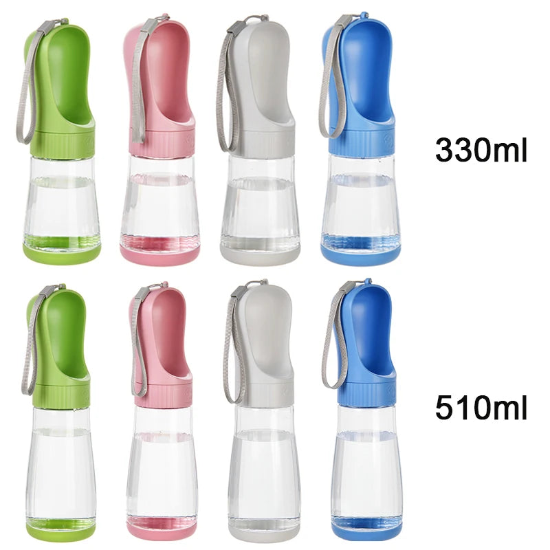 PetroNexus™ Portable Dog Water Bottle & Food Container — 2-in-1 Travel Bottle for Walking, Leak-Proof (Cats & Dogs)