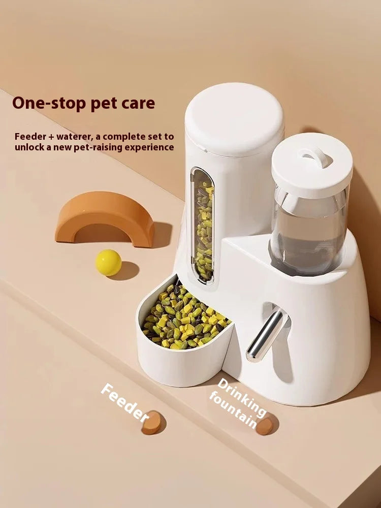 PetroNexus™ 2-in-1 Small Pet Feeder & Water Dispenser