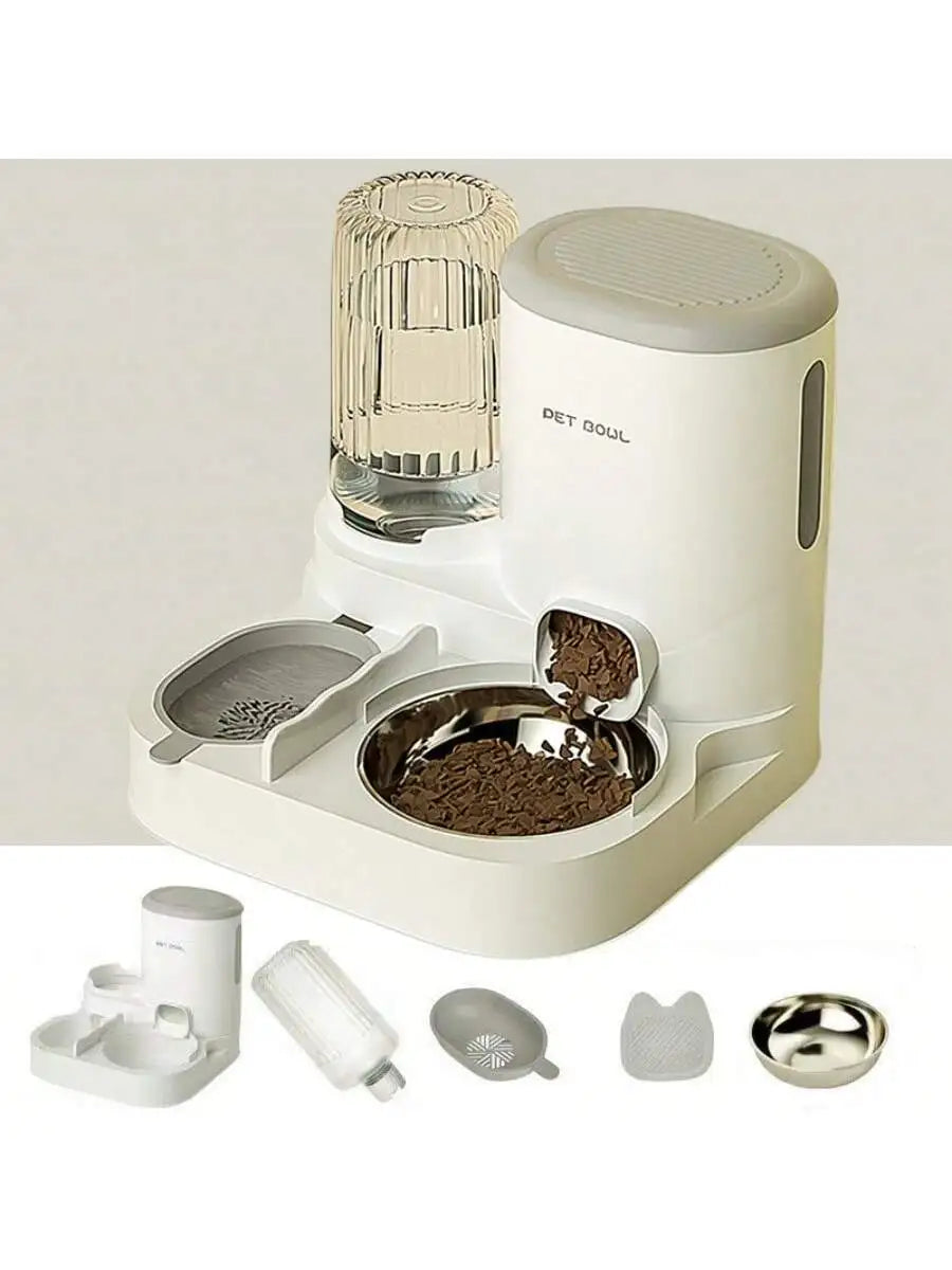 PetroNexus™ 2-in-1 Automatic Cat Feeder & Water Dispenser