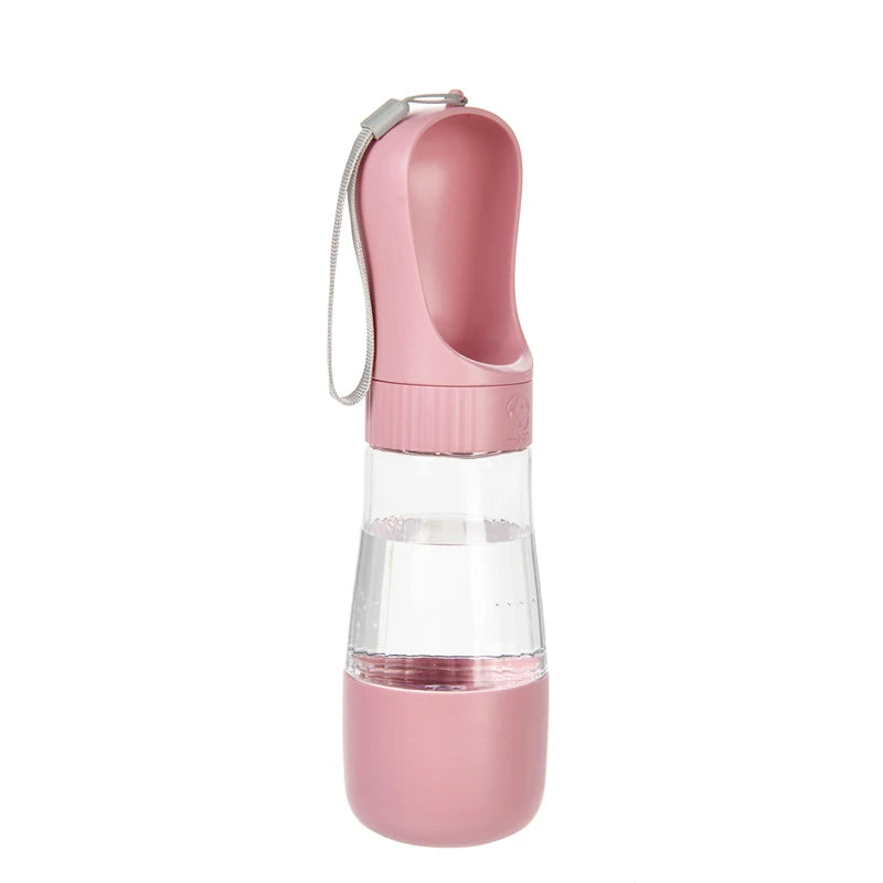 PetroNexus™ Portable Dog Water Bottle & Food Container — 2-in-1 Travel Bottle for Walking, Leak-Proof (Cats & Dogs)