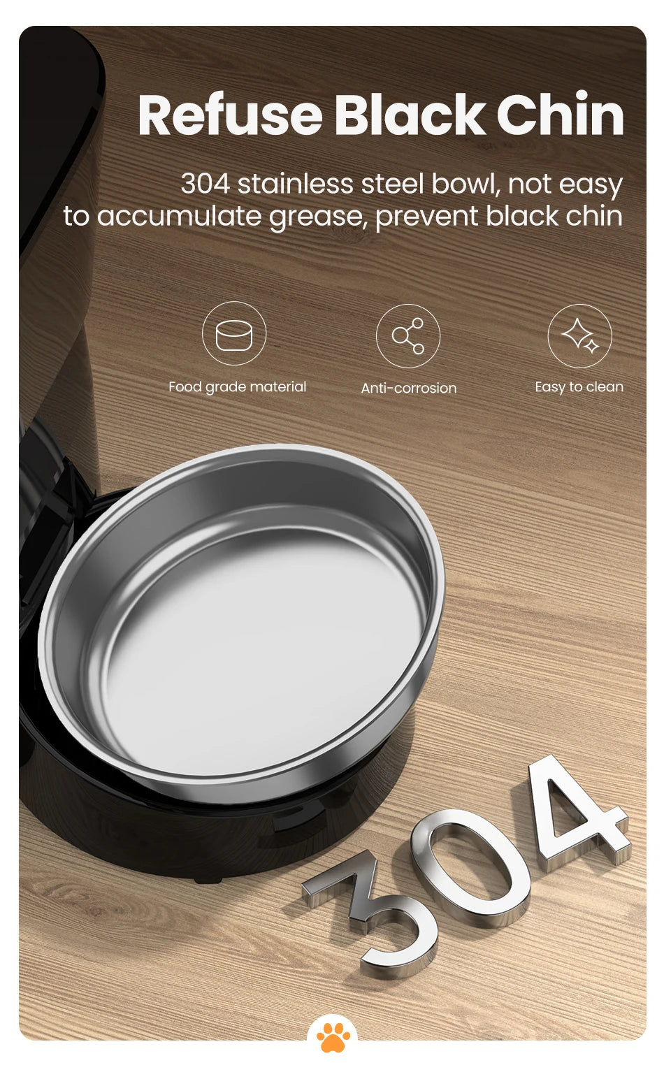PetroNexus™ Smart Button Auto Pet Feeder — Cat & Dog Food Dispenser