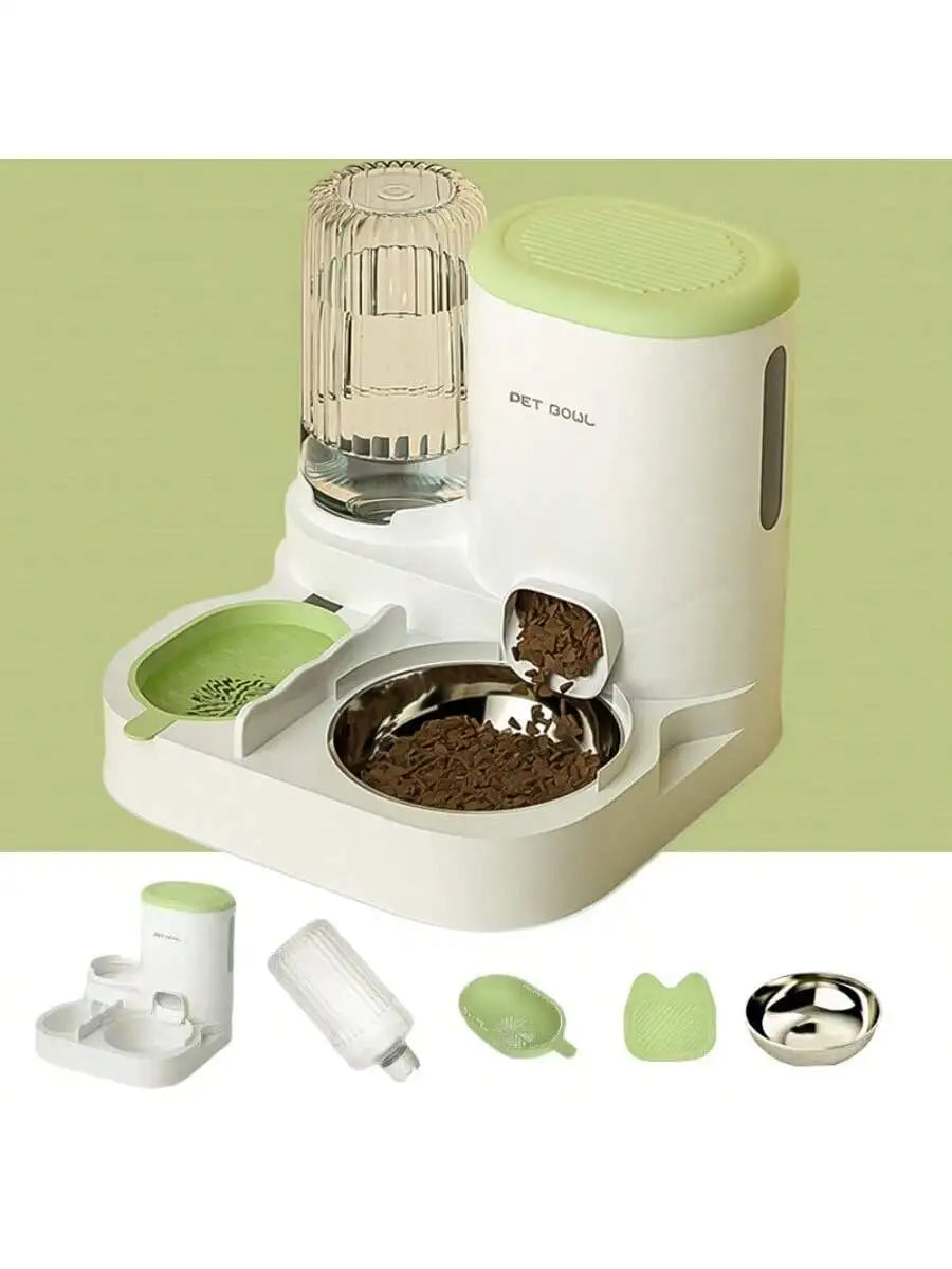 PetroNexus™ 2-in-1 Automatic Cat Feeder & Water Dispenser