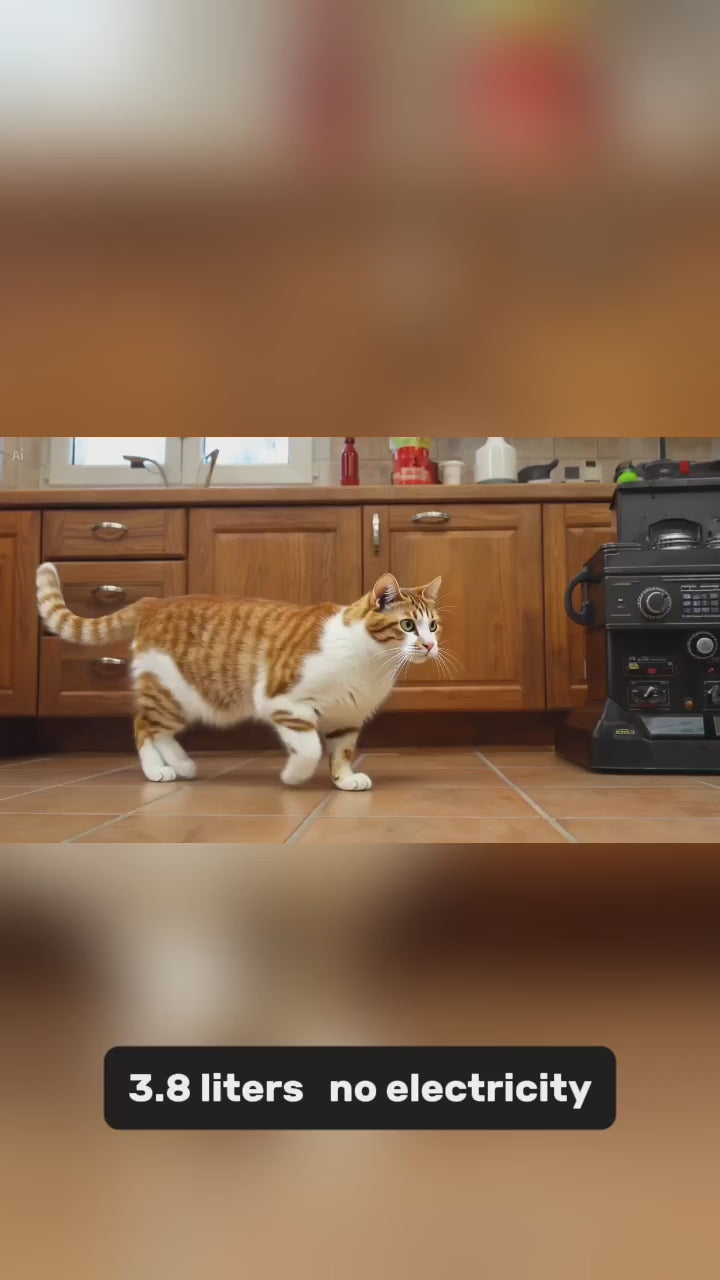 PetroNexus™ Smart Button Auto Pet Feeder — Cat & Dog Food Dispenser